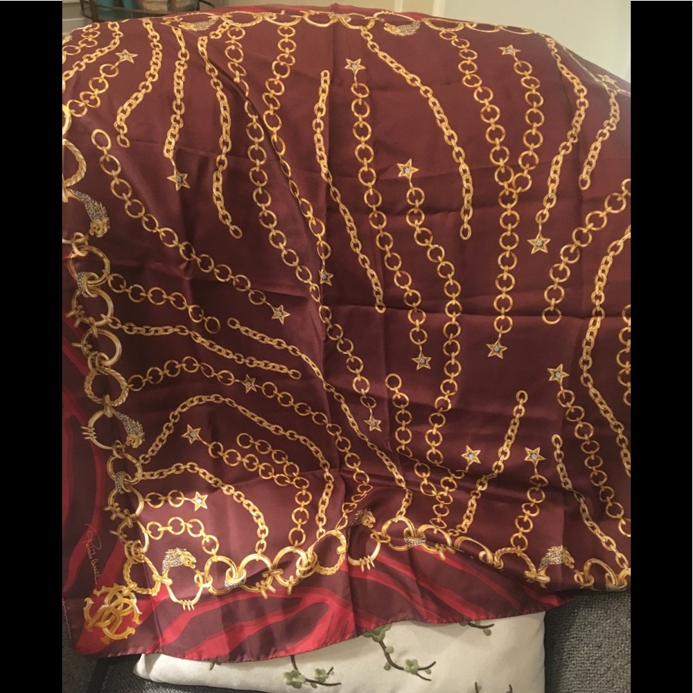 Gorgeous Roberto Cavalli Silk scarf!